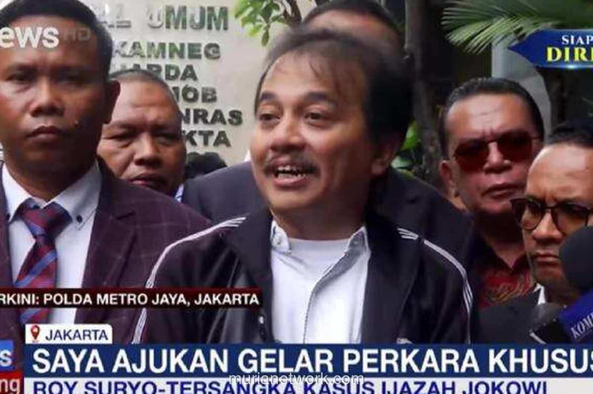 Roy Suryo Desak Gelar Perkara Khusus Kasus Ijazah Jokowi di Polda Metro