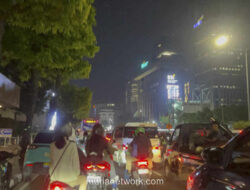 Malam Minggu di Sudirman-Thamrin: Kemacetan Parah dan Hirup Pukau Ibu Kota