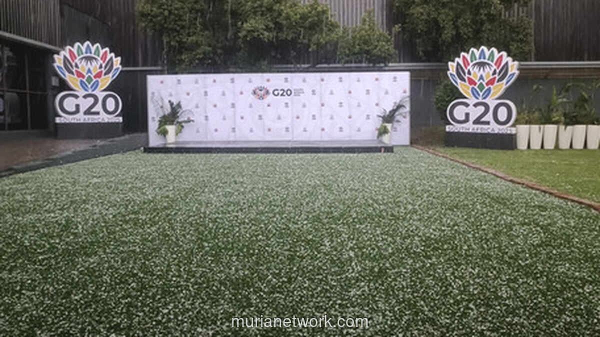 Amukan Hujan Es Guncang Johannesburg di Tengah KTT G20