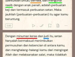 Mengapa Miras dan Judi Disebut Dua Kali dalam Al-Quran? Ini Penjelasannya