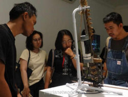 Juan Arminandi, Seniman Singkawang, Pamerkan Dua Karya Kontemporer di Galeri Nasional