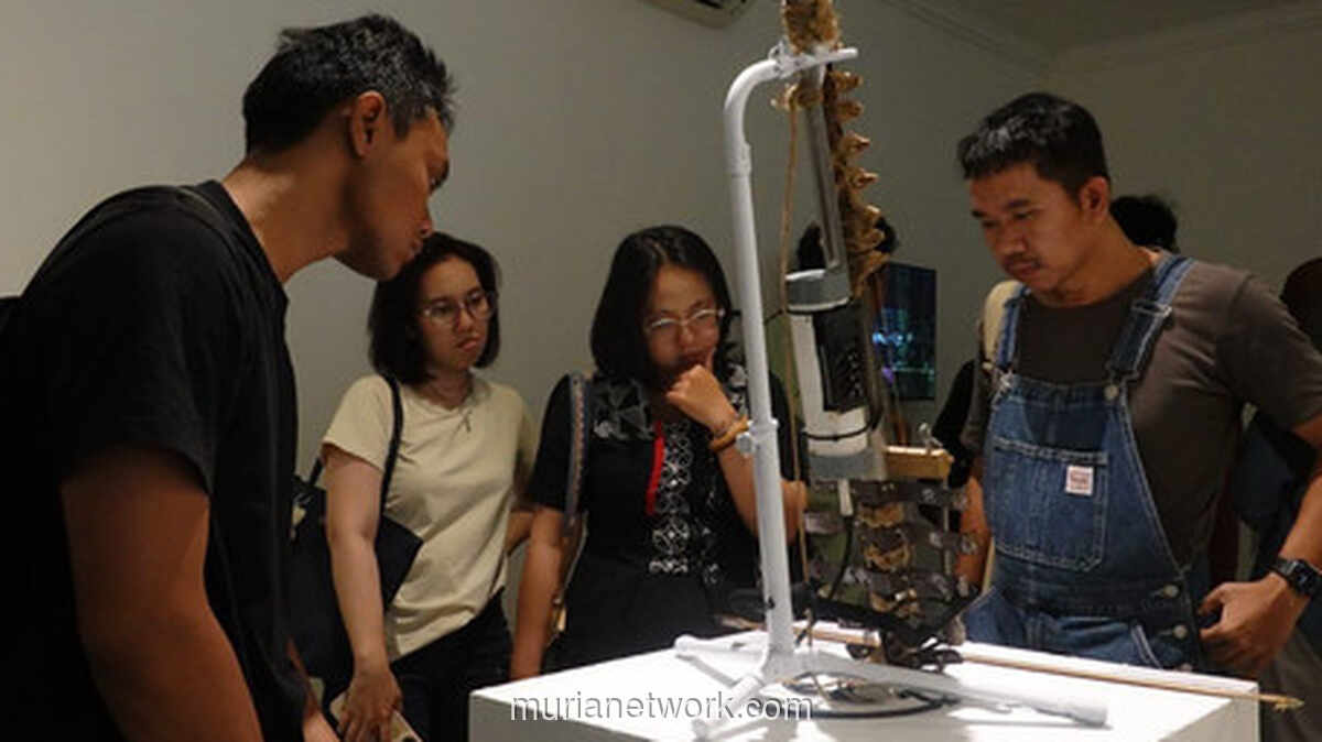 Juan Arminandi, Seniman Singkawang, Pamerkan Dua Karya Kontemporer di Galeri Nasional