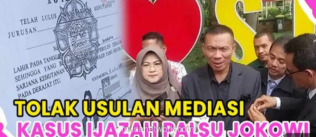 Mediasi Ijazah Jokowi Mentok, Cekal Menggelinding Bak Bola Salju