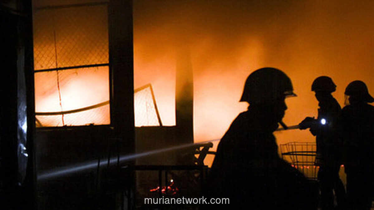 Kobaran Api di Minahasa Utara Tewaskan Ayah dan Anak Saat Terlelap