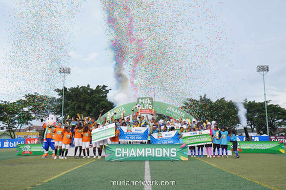 MilkLife Soccer Challenge Jakarta Tutup dengan Ledakan Peserta dan Juara Baru