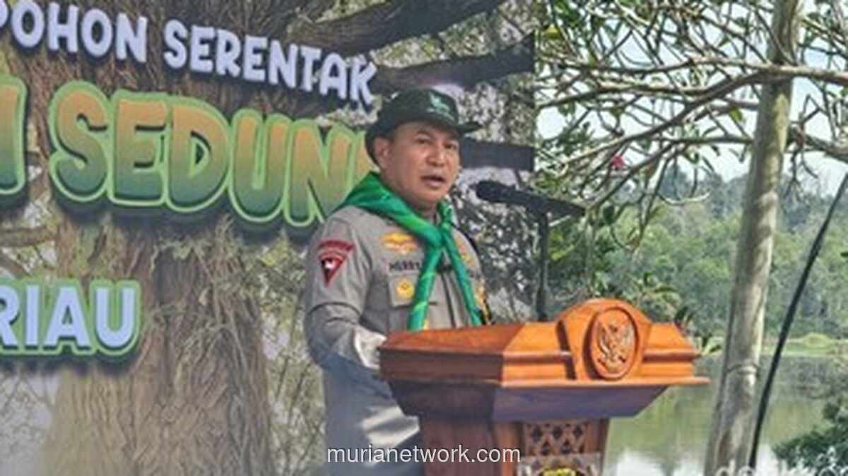Polda Riau Tanam 21.000 Pohon, Wujudkan Green Policing di Bumi Lancang Kuning