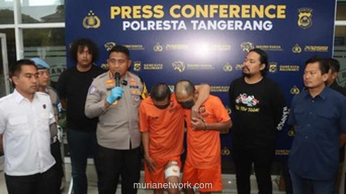 Geng Maling Motor Bersenjata Api Digulung Polisi di Tangerang, Senjata Disembunyikan dalam Buah Pepaya