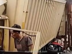 Truk Meluncur Mundur di Tanjakan Bogor, Dua Orang Terluka