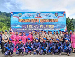 Upacara Tabur Bunga Polairud di Bitung, Penghormatan untuk Pahlawan Laut