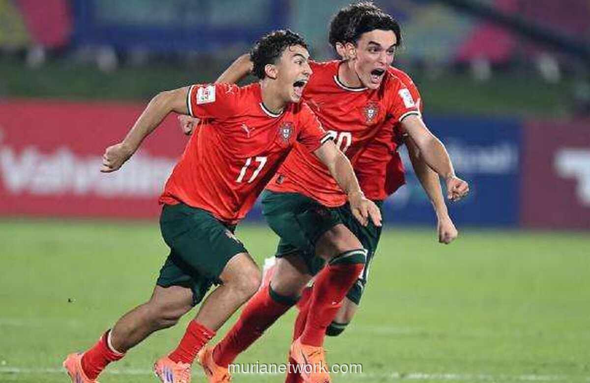 Austria Ukir Sejarah, Portugal Hancurkan Mimpi Brasil di Semifinal Piala Dunia U-17