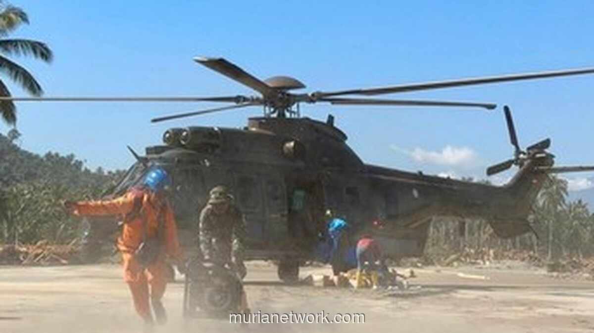 TNI Kerahkan Helikopter dan Hercules untuk Pulihkan Listrik Aceh