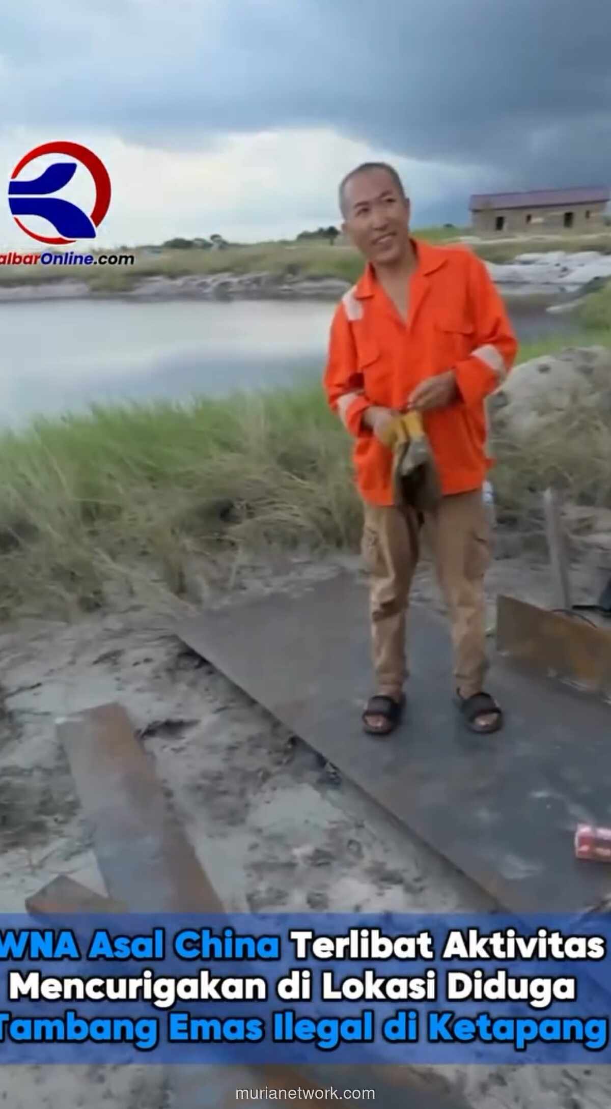 Warga Ketapang Geger, WNA China Tertangkap Basah di Lokasi Tambang Emas Ilegal