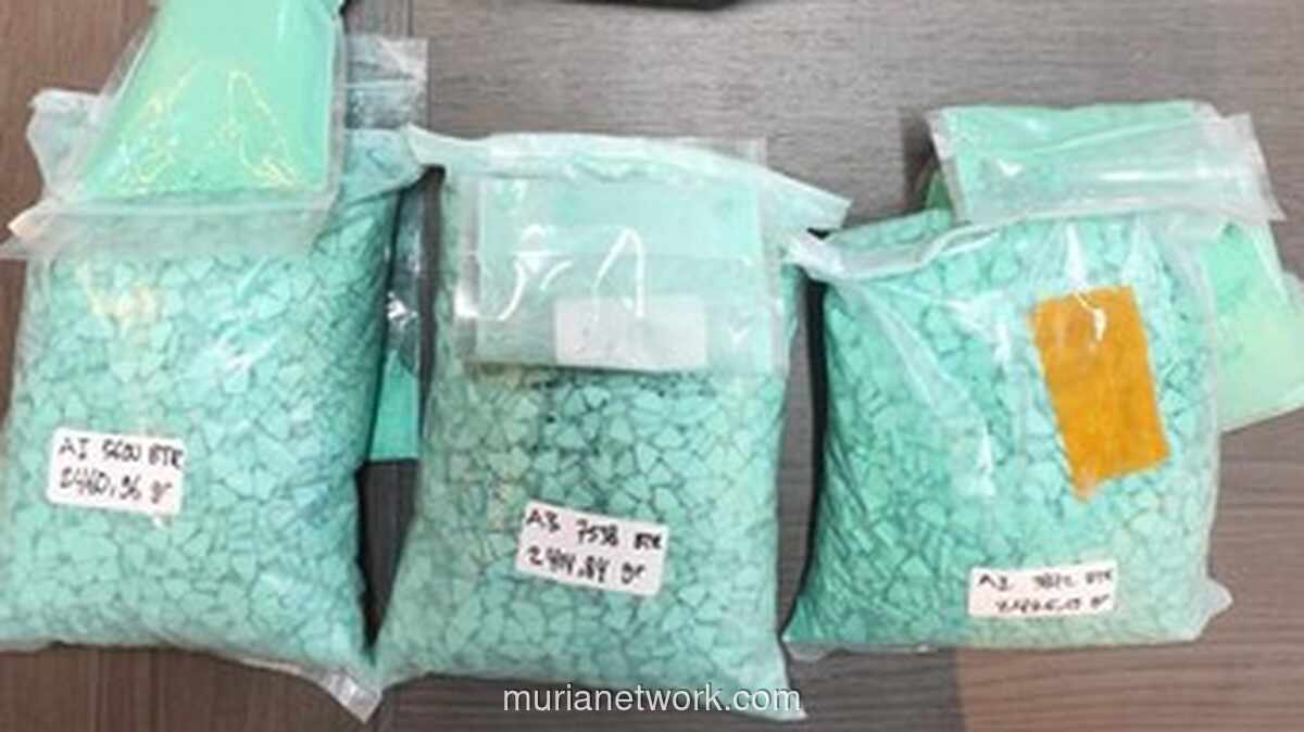 Kurir Ekstasi 207 Ribu Pil Diringkus Usai Kabur dari Kecelakaan Maut