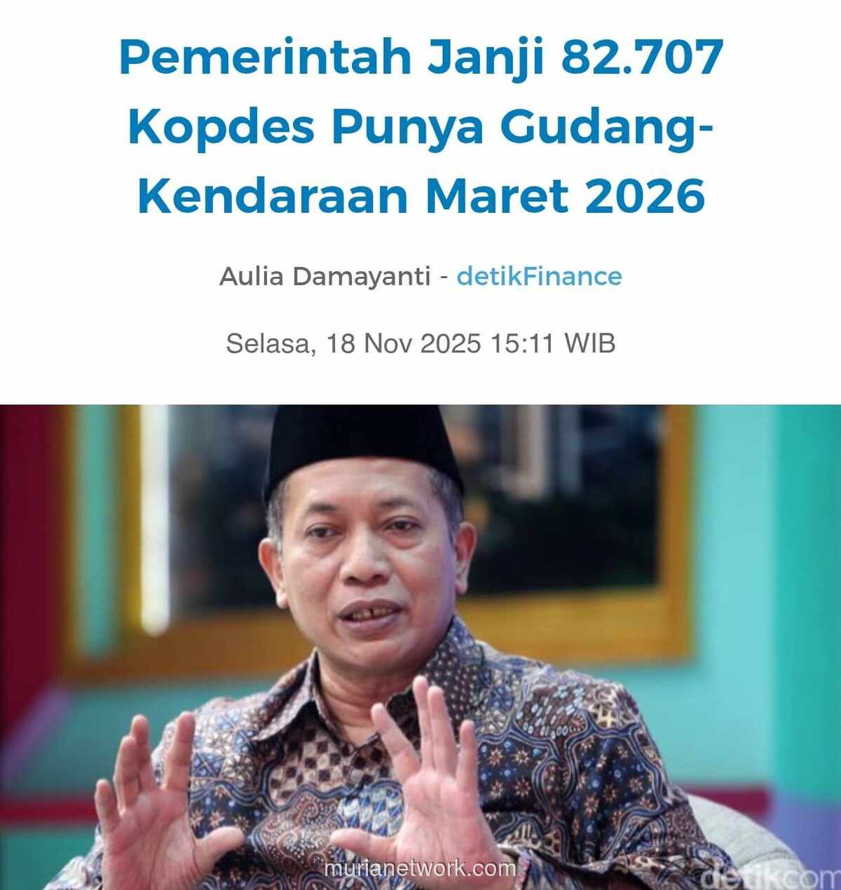 Koperasi Merah Putih dan Obsesi Proyek yang Mengabaikan Esensi