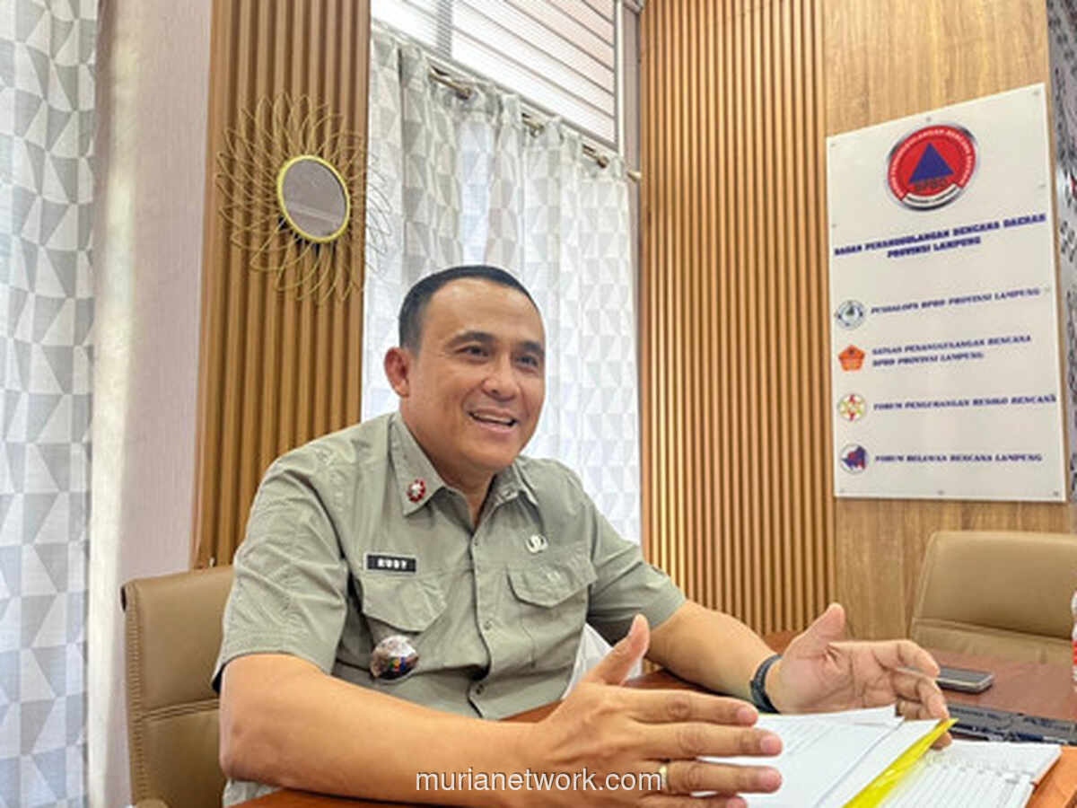 Lampung Siaga Enam Bulan Hadapi Puncak Musim Hujan 2025/2026