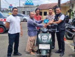 Motor Honda Genio Tertinggal Dua Hari di Ciputat, Ternyata Pemiliknya Lupa Bawa Pulang