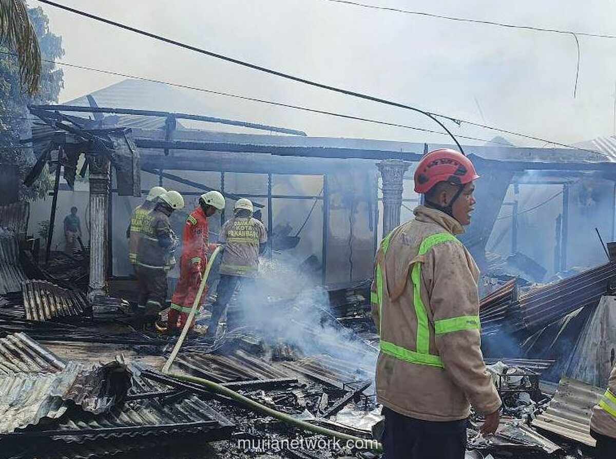 Kebocoran Gas di Warung Ayam Geprek Picu Kobaran Maut di Pekanbaru