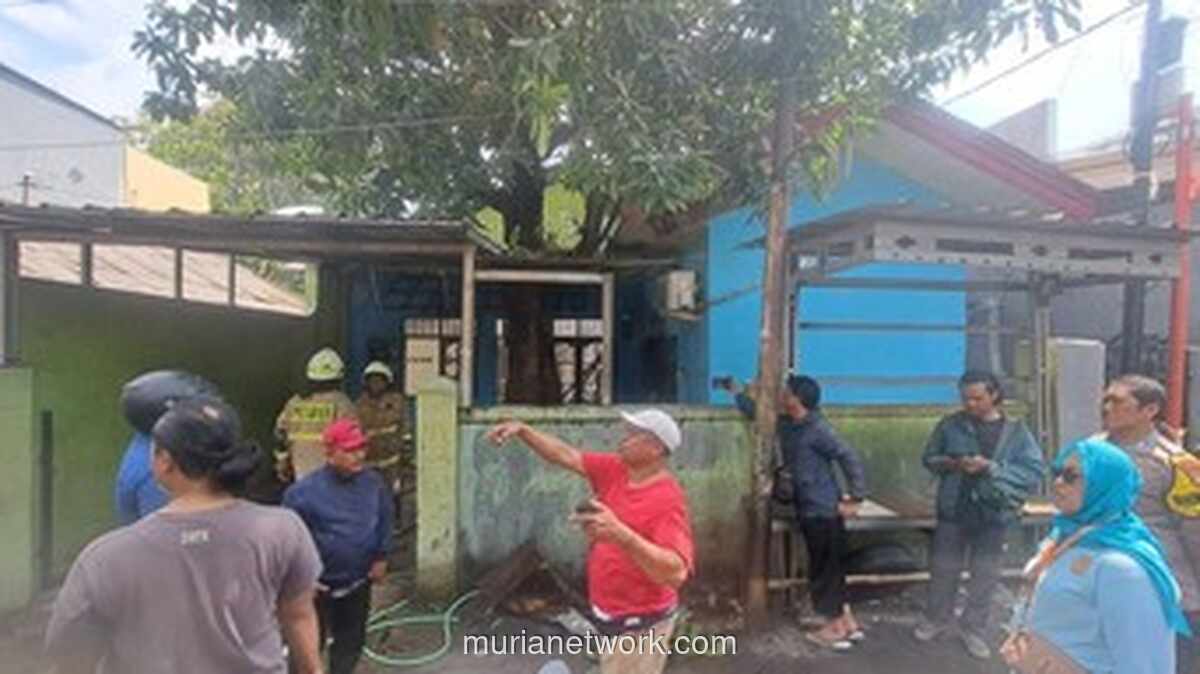 Kompor Ditinggal Sebentar, Rumah di Koja Ludes Rp 404 Juta Hangus Terbakar