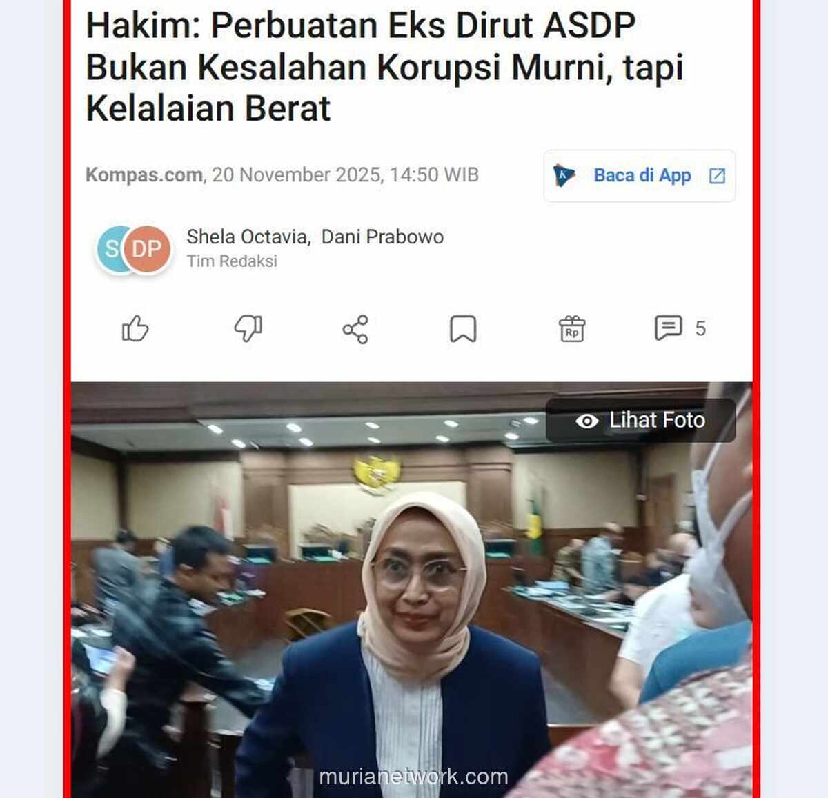 Vonisi ASDP: Alarm Pahit bagi Proyek Kereta Cepat