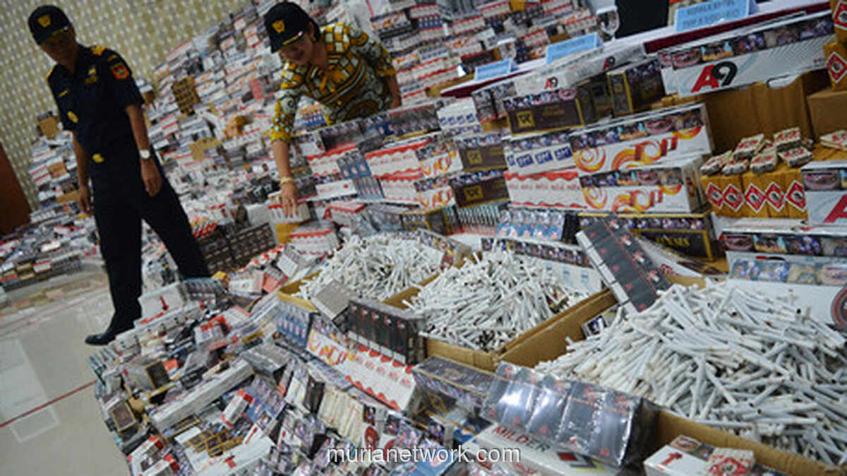 Gempuran 954 Juta Batang Rokok Ilegal, Penerimaan Cukai Malah Melejit