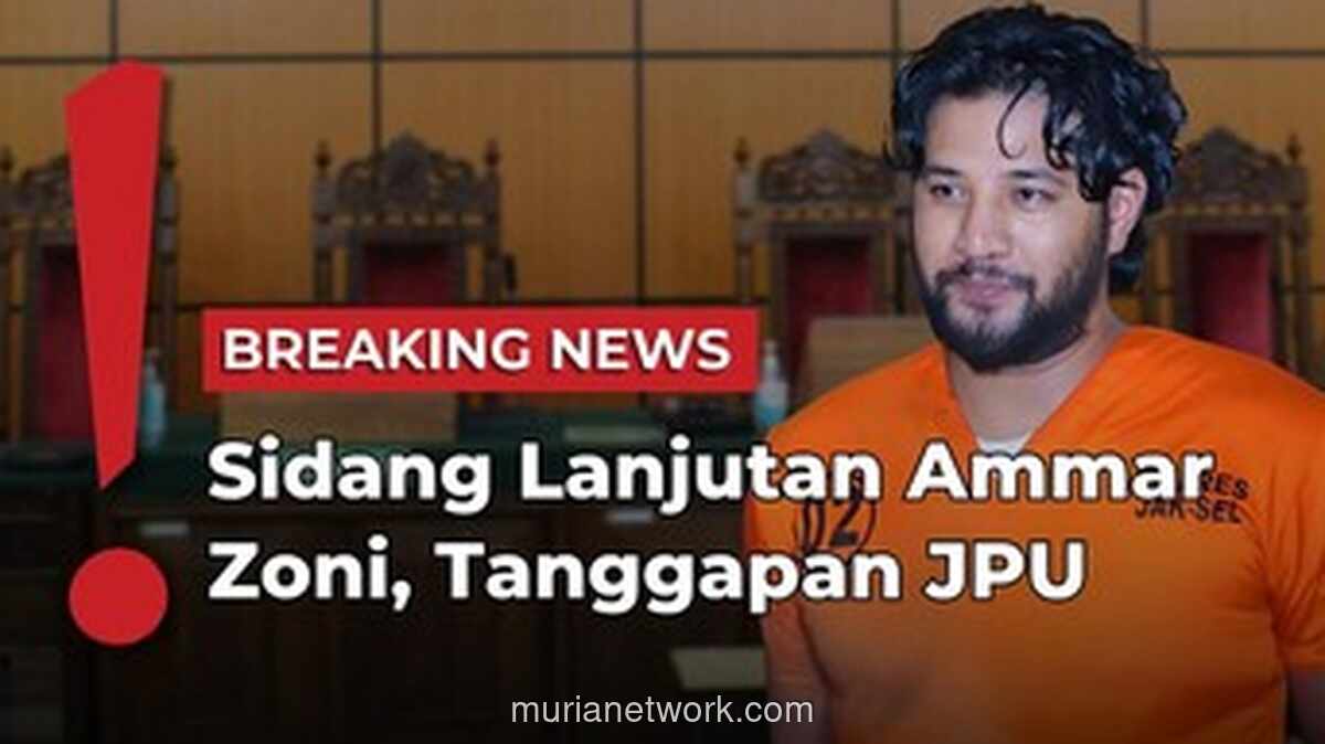 JPU Siapkan Dakwaan, Ammar Zoni Ikuti Sidang Virtual dari Balik Tahanan