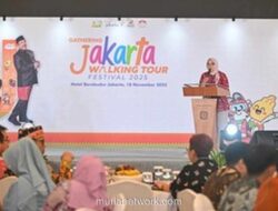 Jakarta Walking Tour Festival 2025 Torehkan Rekor, 2.350 Peserta Eksplorasi Ibu Kota