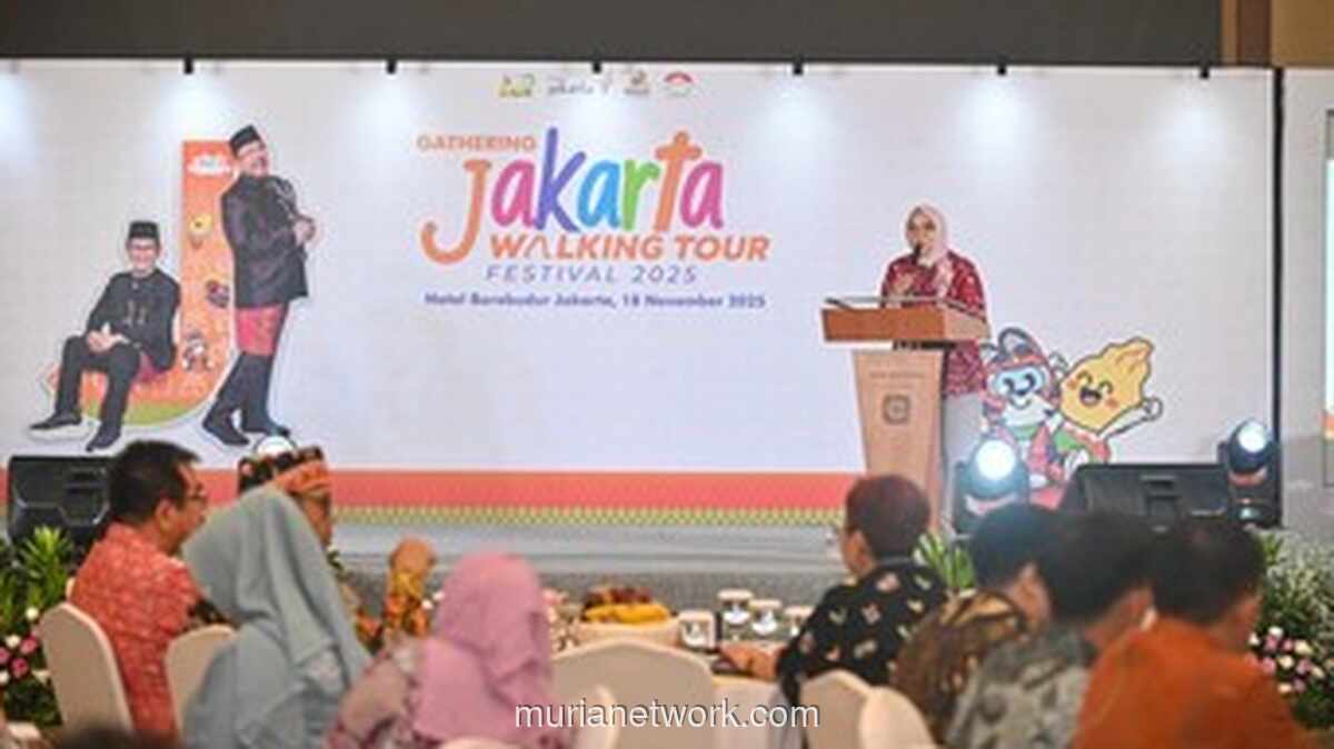 Jakarta Walking Tour Festival 2025 Torehkan Rekor, 2.350 Peserta Eksplorasi Ibu Kota