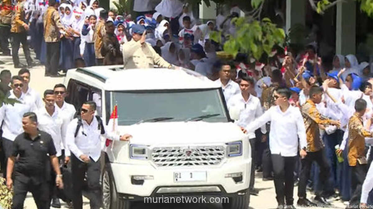 Prabowo Larang Pengerahan Pelajar untuk Sambut Kunjungan Kerja