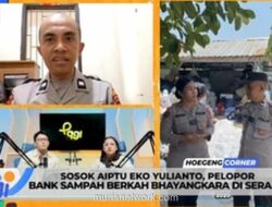 Polisi Serang Ubah Sampah Jadi Berkah Lewat Bank Sampah Bhayangkara