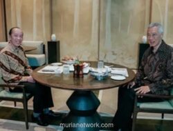 Jokowi dan Lee Hsien Loong Sapa Pagi di Singapura dengan Bincang Santai