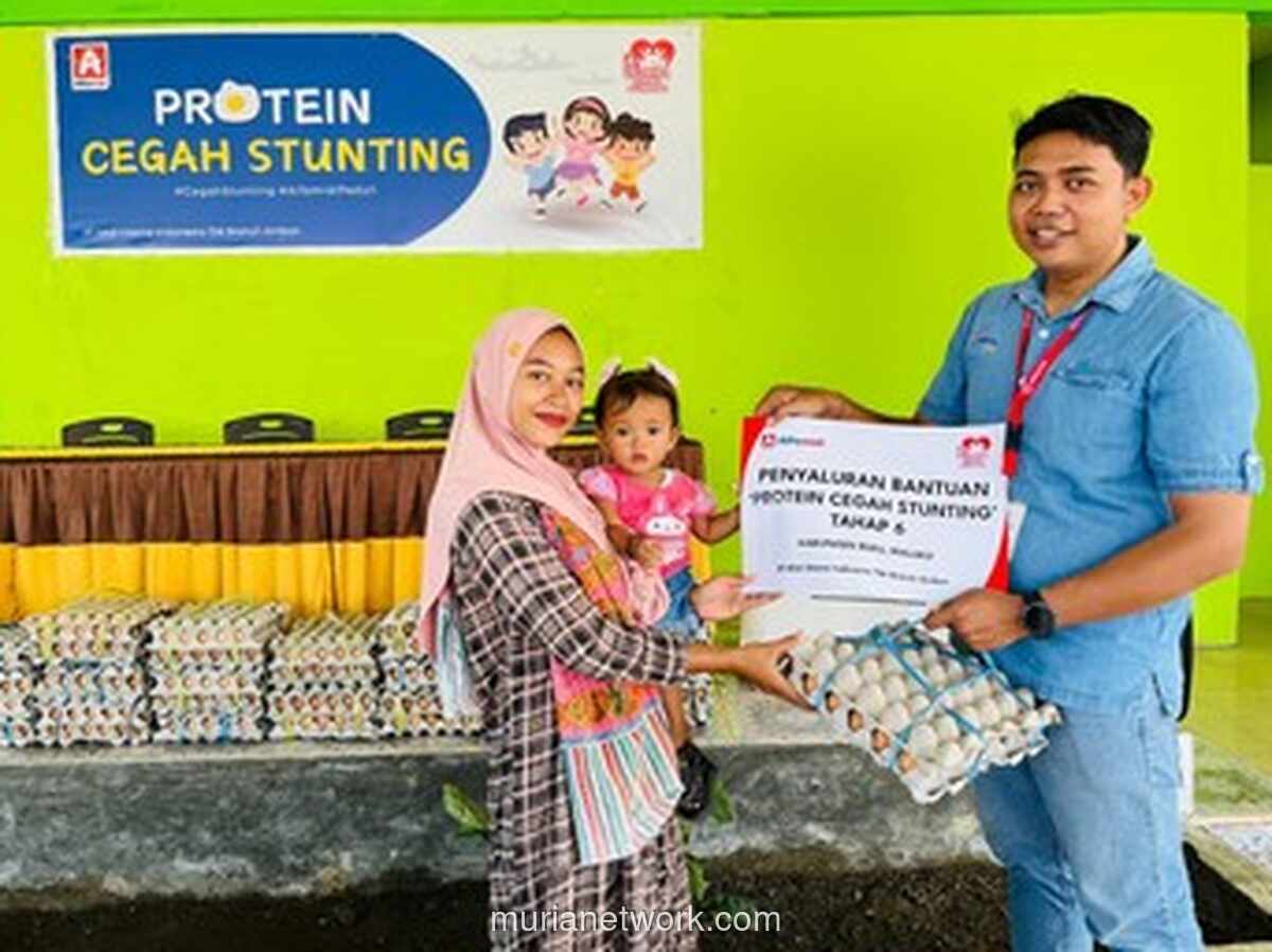 Alfamidi Gulirkan Program Protein, 130 Balita Bebas dari Stunting