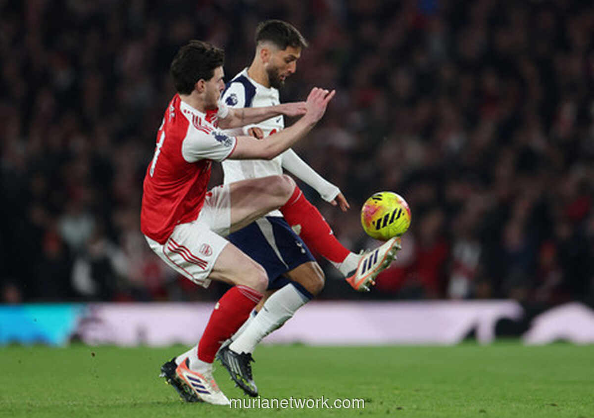 Gemilang! Arsenal Hancurkan Tottenham 4-1, Eze Cetak Hattrick