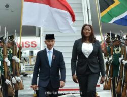 Gibran Disambut Tarian Pantsula yang Enerjik di Bandara Afrika Selatan