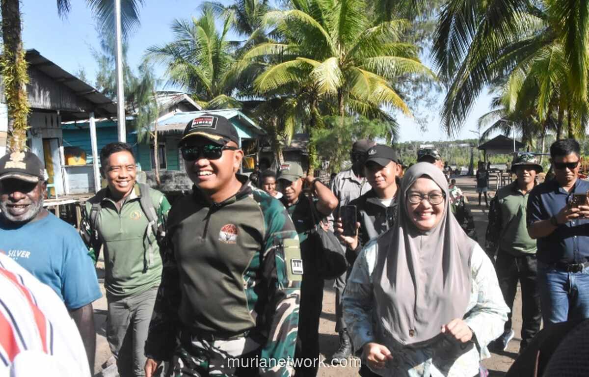 Dandim 1710/Mimika Turun Langsung, Dengarkan Aspirasi Warga Kampung Kekwa