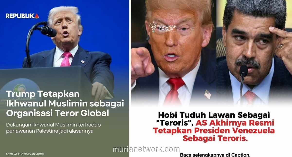 Standar Ganda Trump: Label Teroris Hanya untuk Lawan Politik