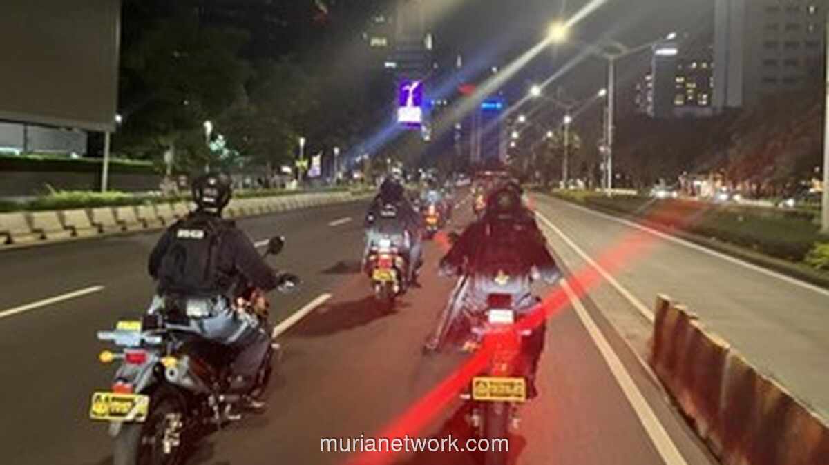 Brimob Amankan Jakarta, Razia Geng Motor dan Senjata Tajam Digelar Malam Ini