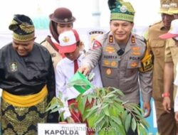 Polda Riau Tanam 21.000 Pohon dalam Satu Hari, Pecahkan Rekor Penghijauan
