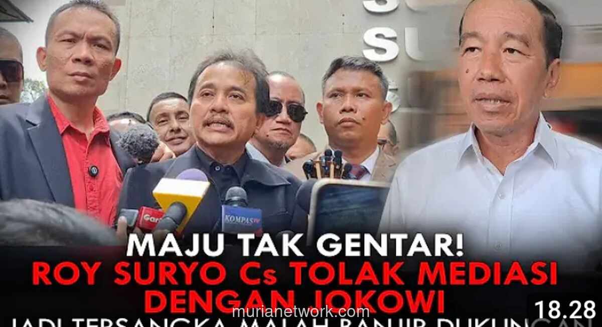 Roy Suryo dan Kawan-Kawan Tolak Jalan Damai, Pilih Buktikan Kasus di Meja Hijau