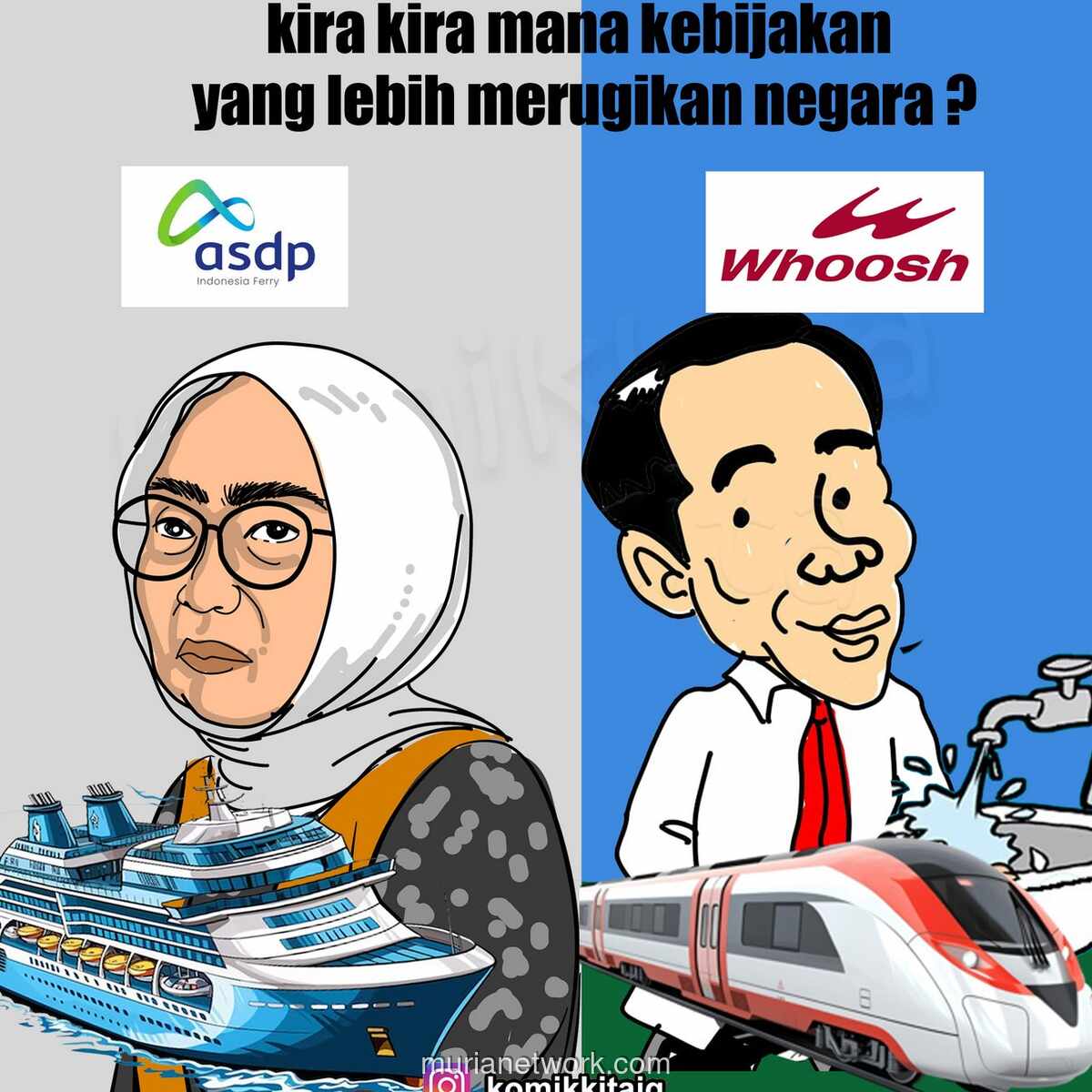 Korupsi ASDP Ditangani, Misteri Kereta Cepat WHOOSH Masih Menggantung