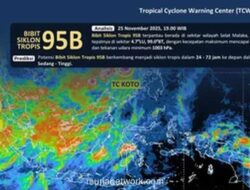 Dua Siklon Tropis Picu Banjir Bandang dan Hujan Ekstrem di Sumatera