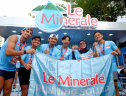 Le Minerale Jadi Andalan di Ajang Borobudur Marathon Berkelas Dunia