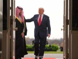Momen Triliunan Dolar MBS dan Trump Guncang Dunia Maya, 4 Miliar Tayang dalam 48 Jam