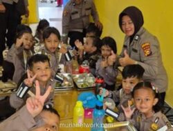 Polres Inhu Pacu Distribusi Makanan Bergizi, Targetkan 2.500 Penerima