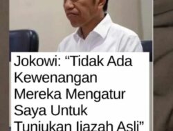 Ijazah dan Sikap Defensif: Ketika Pejabat Enggan Diperiksa Rakyat