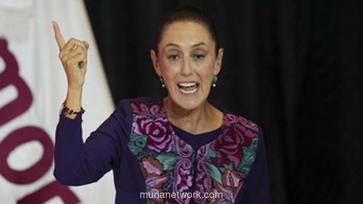 Trump Tantang Meksiko, Sheinbaum Jawab dengan Sikap Tegas