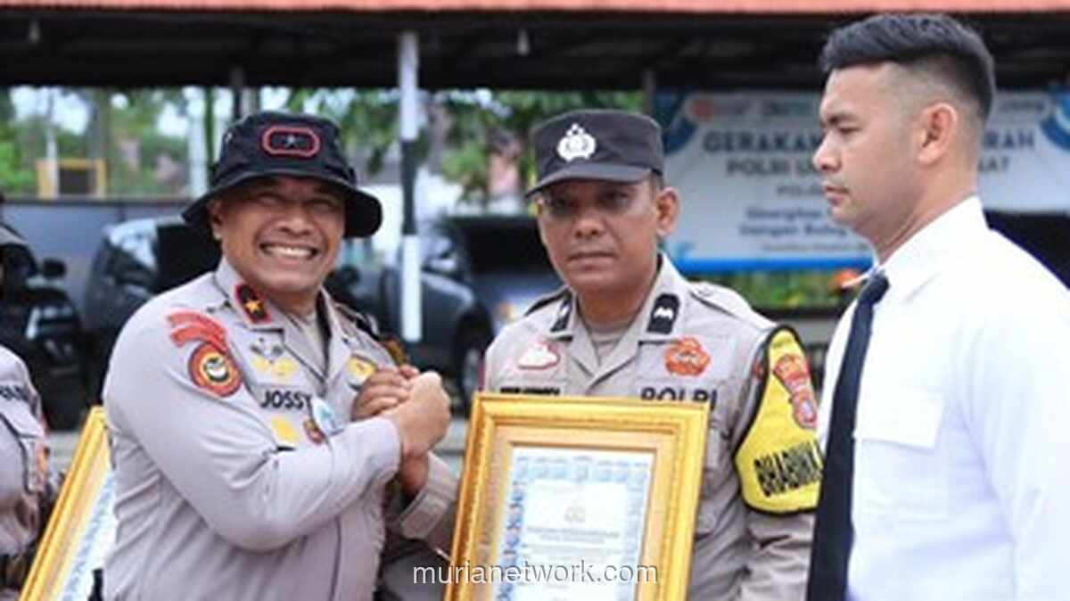 Polisi dan Warga Sipil Diganjar Penghargaan Usai Gagalkan Peredaran 19 Kg Sabu di Perairan Indragiri Hilir