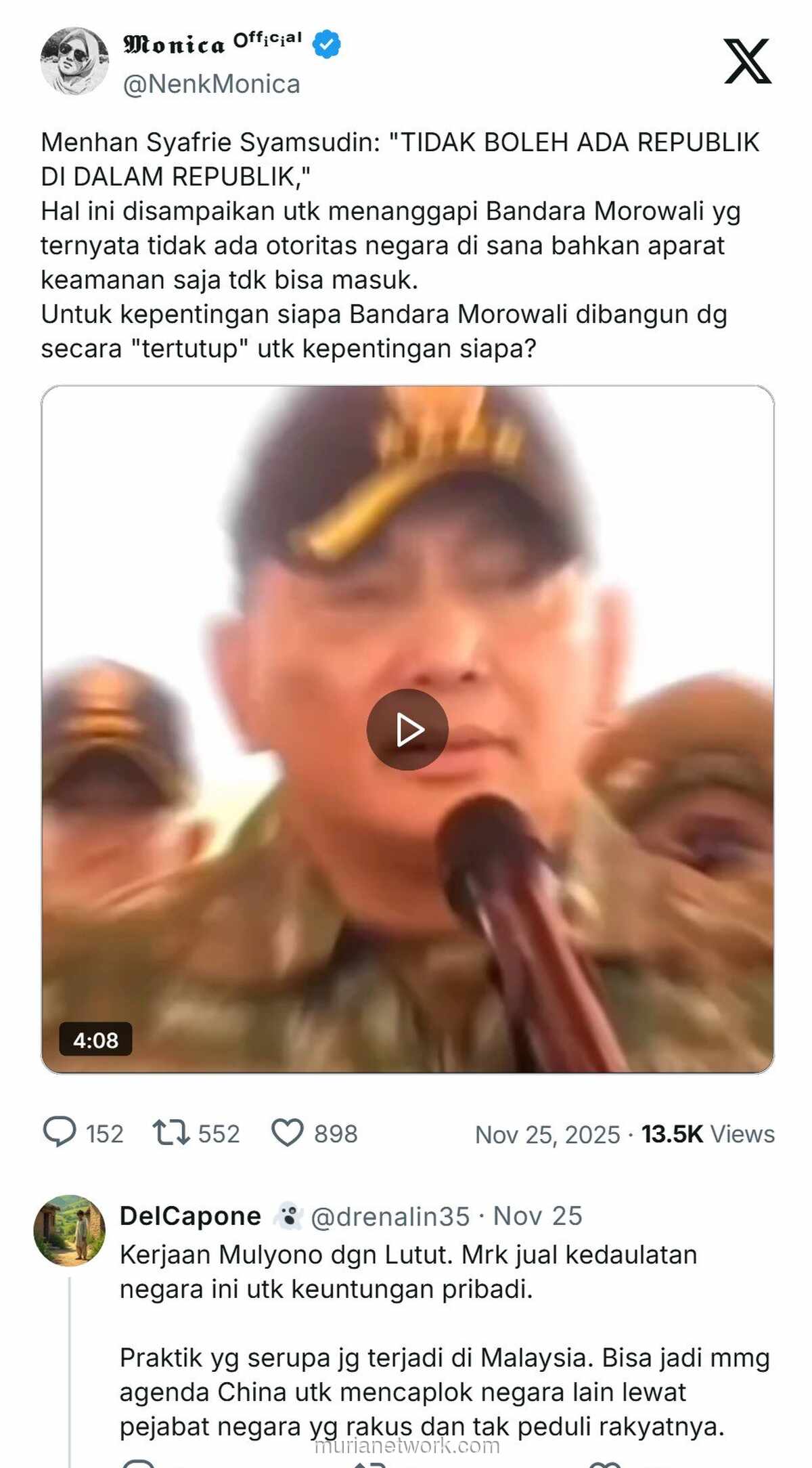 Bandara Bebas Bea Cukai di Morowali: Negara dalam Bayang-Bayang Kawasan Industri