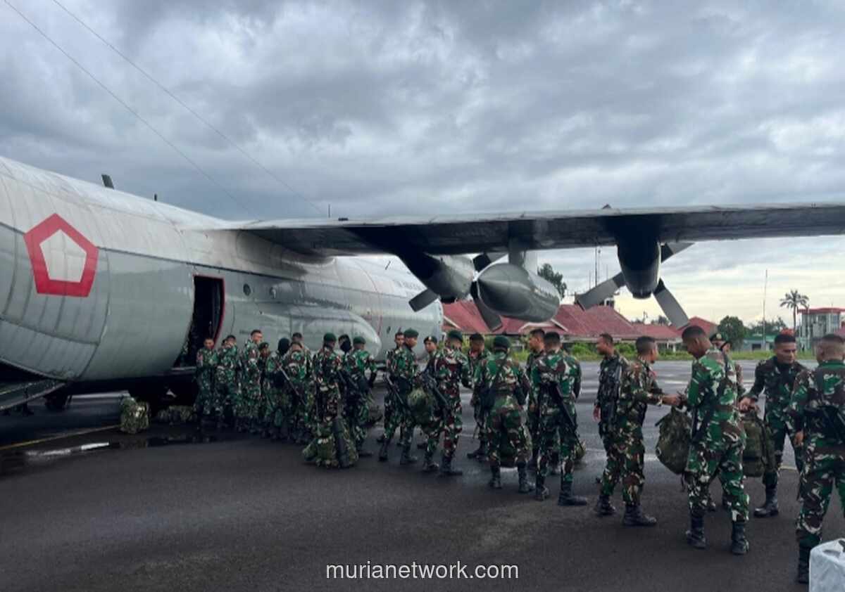 Yonif 501 Kostrad Gelar Latihan Kogab Besar-besaran di Babel