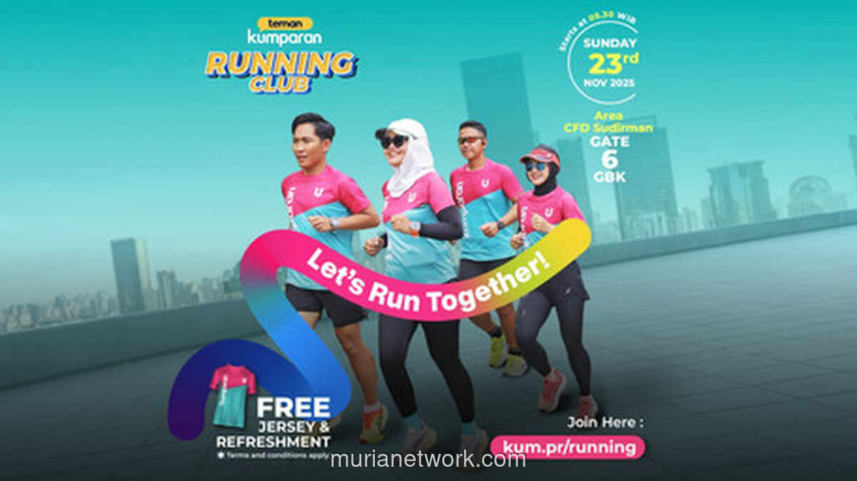 Hanya 80 Slot! Fun Run Kumparan Kembali Hadir di CFD Sudirman
