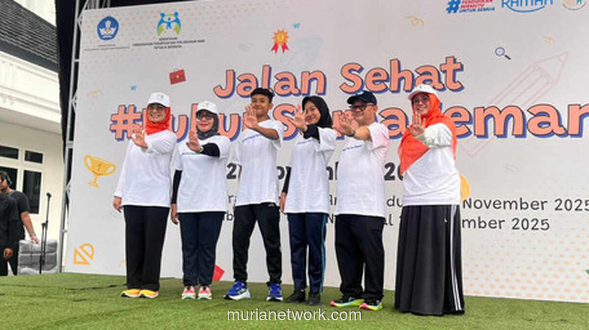 Ribuan Pelajar Serukan RukunSamaTeman di CFD, Langkah Awal Perangi Perundungan